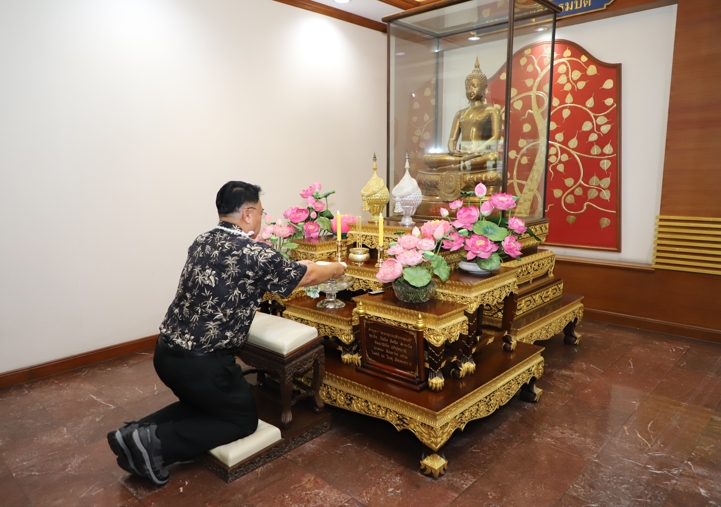 กรมบังคับคดีจัดพิธีสรงน้ำพระพุทธยุติธรรมบดี เนื่องในโอกาสเทศกาลสงกรานต์ประจำปี พ.ศ. 2569